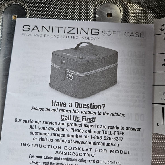 Conair sanitizing soft case - Picture 6 of 7